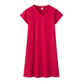 Short Sleeve V-Neck Dress