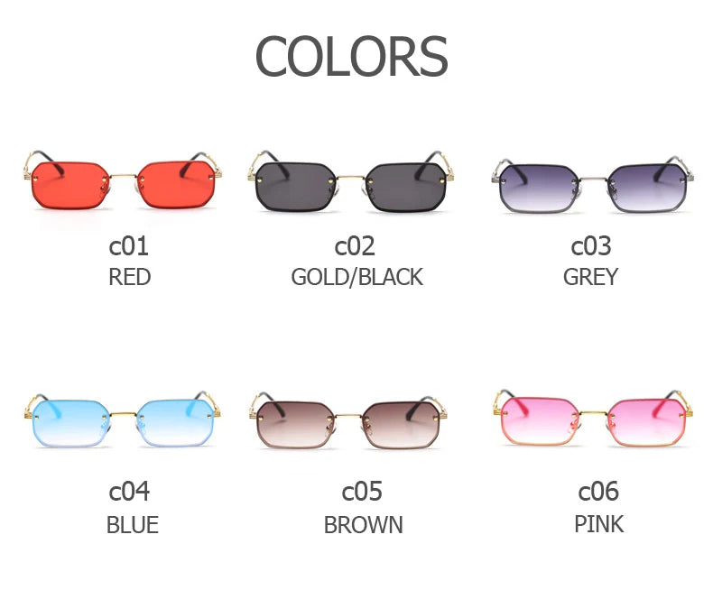 Rimless Sunglasses