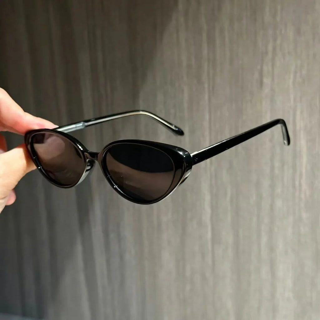 Vintage Small Cat Eye Sunglasses Women Fashion Punk Oval Sun Glasses Man Shades Sexy Retro Brand Eyewear UV400