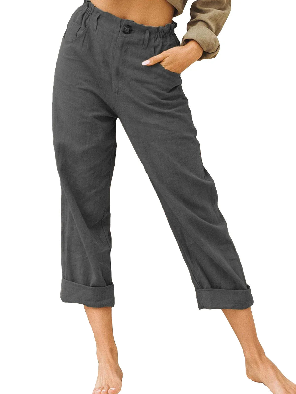 Linen Blend Pants