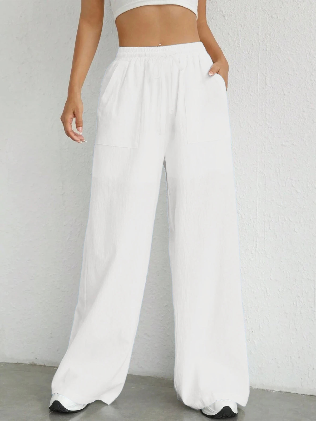 loose linen pants