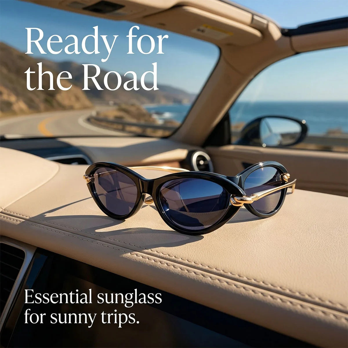 Trendy Cat Eye Sunglasses