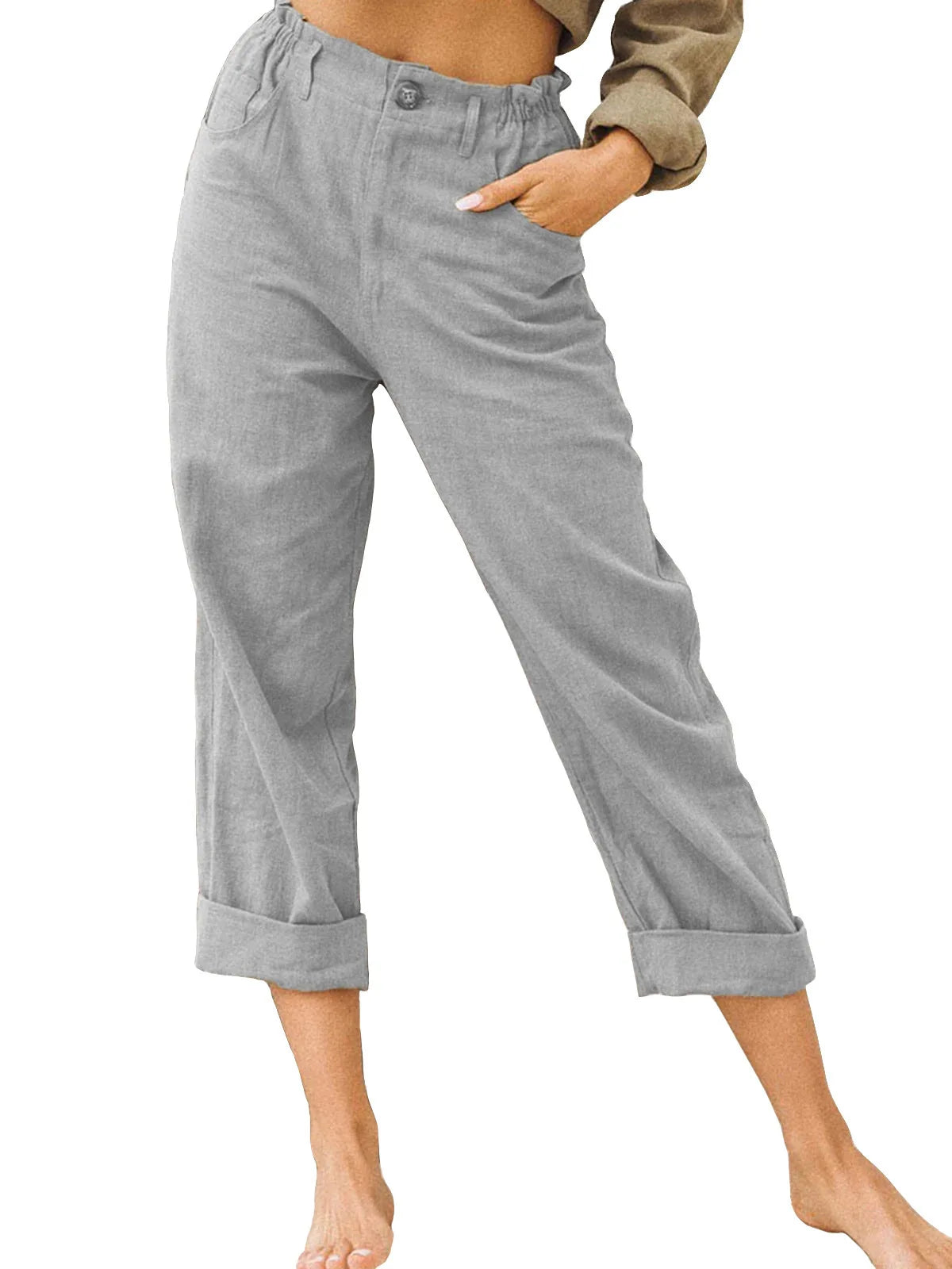Linen Blend Pants