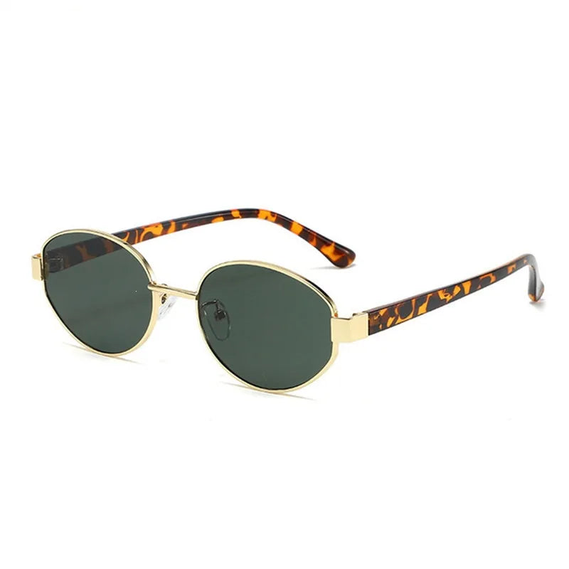 Vintage OldMetal Oval Sunglasses