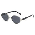 Vintage OldMetal Oval Sunglasses