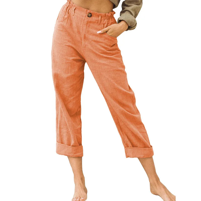 Linen Blend Pants