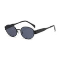 Oval Metal Sunglasses