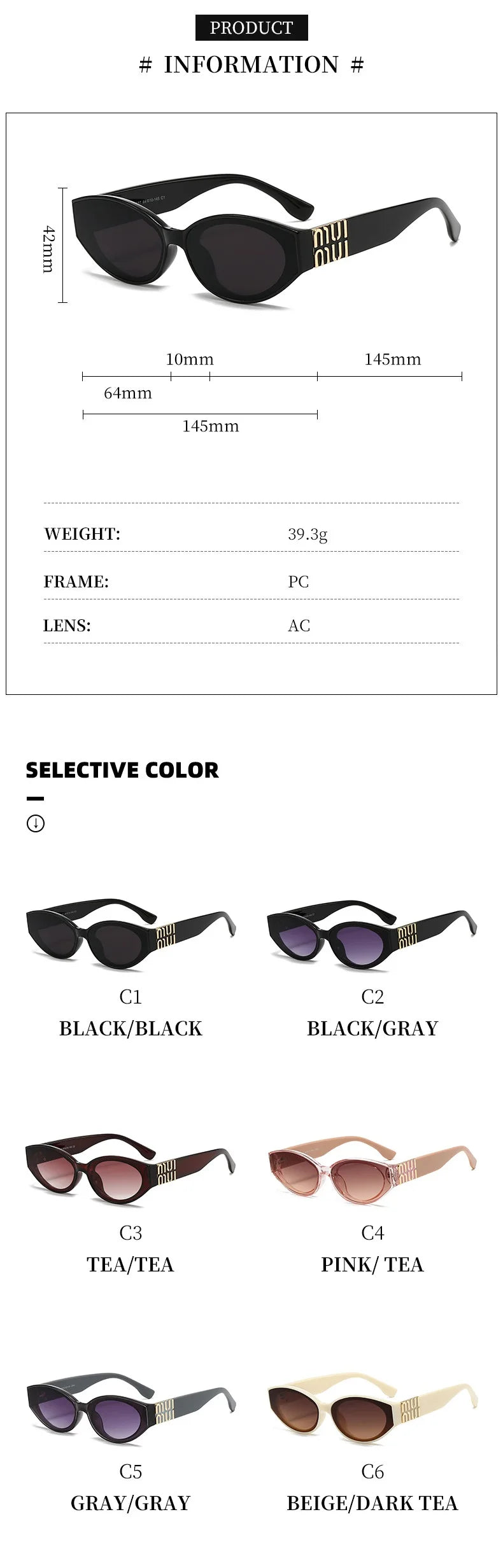 Glamour Sunglasses