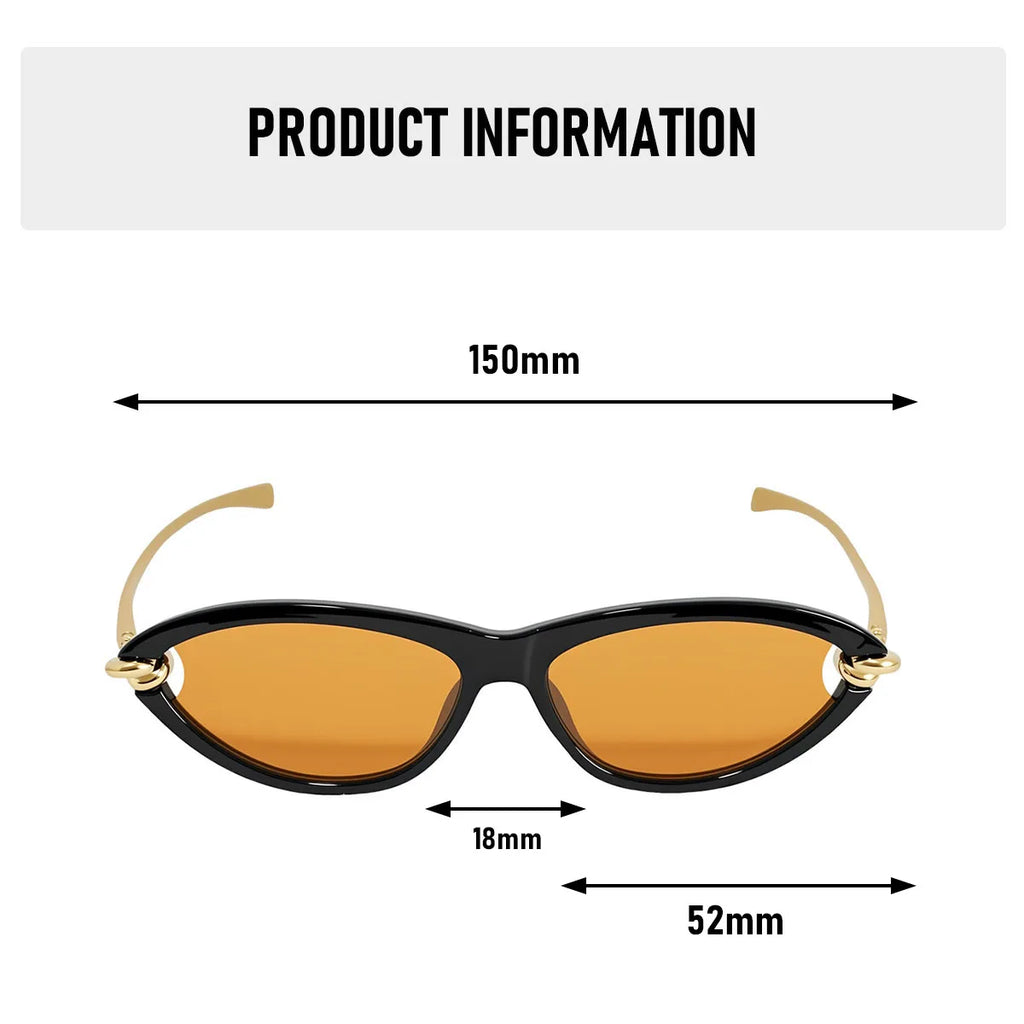 Trendy Cat Eye Sunglasses