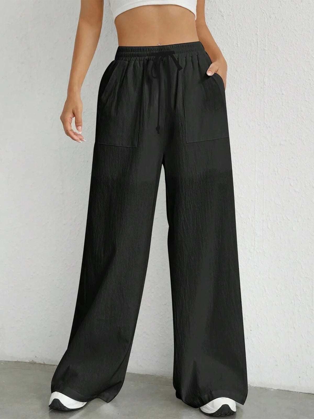 loose linen pants
