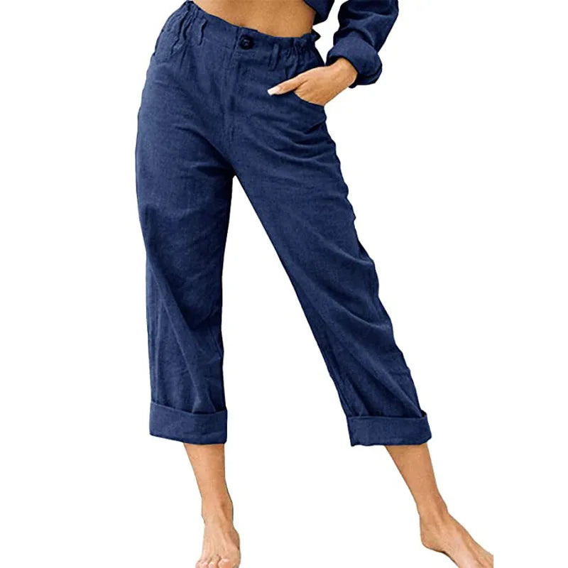Linen Blend Pants