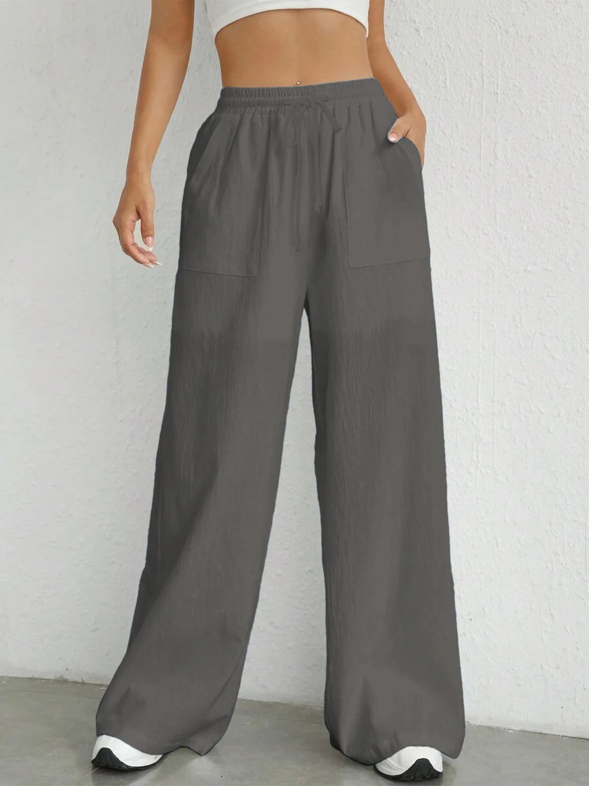 loose linen pants
