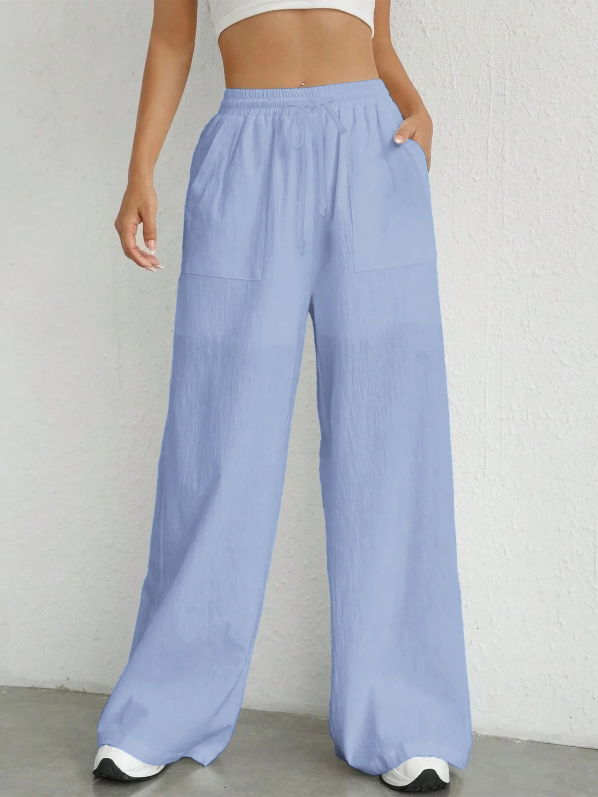 loose linen pants