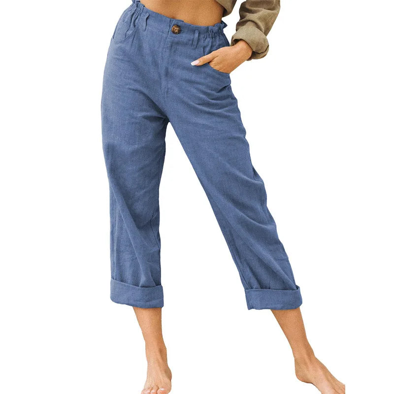 Linen Blend Pants