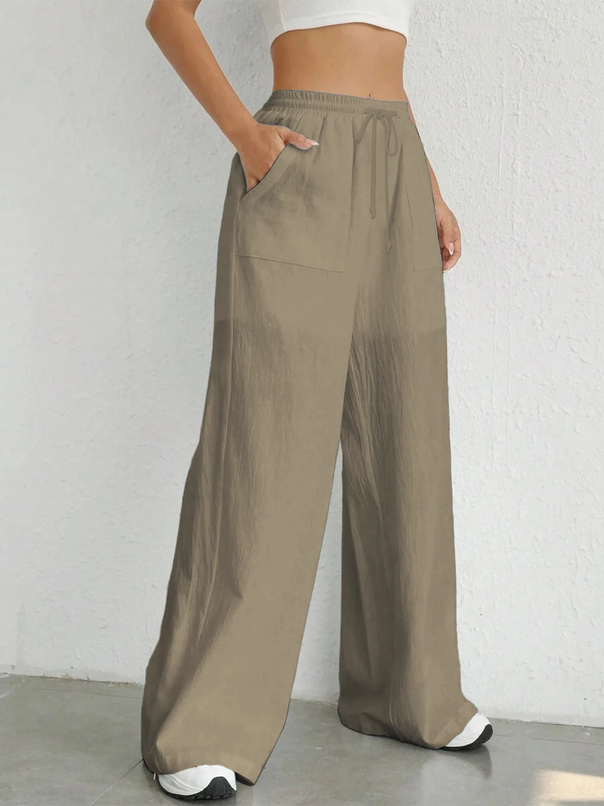 loose linen pants