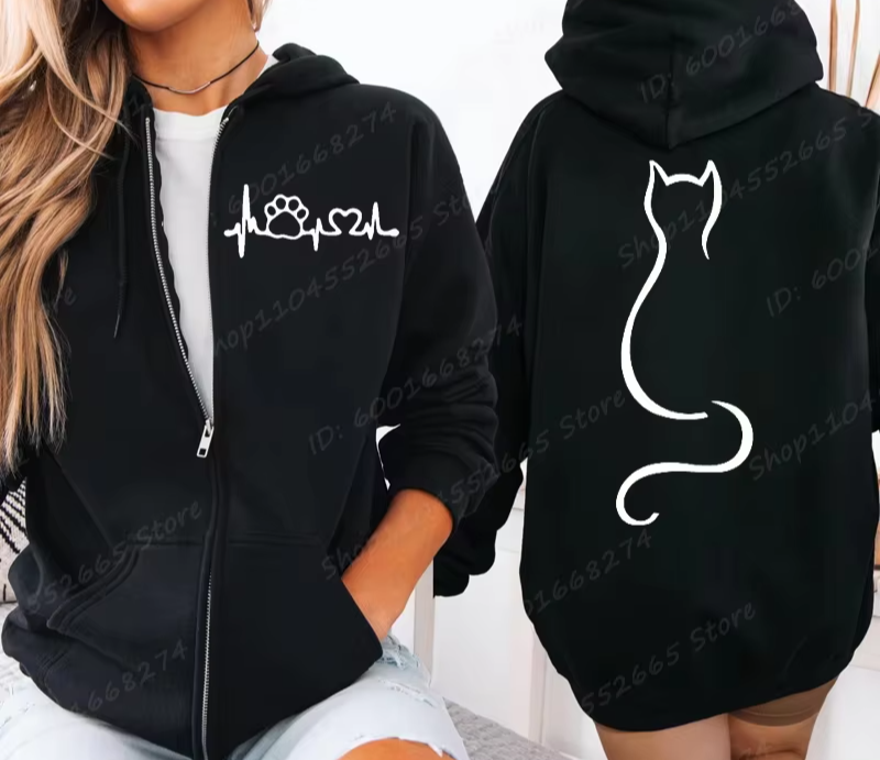 Women Zipper Hoodies